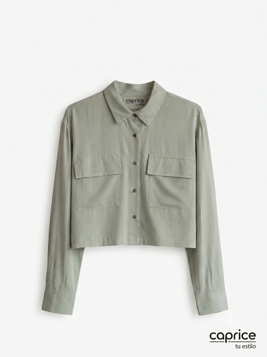 CAMISA CORTA EN ALGO